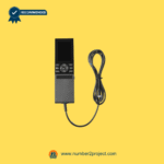 iRest SL-A90 massage chair remote controller with connected cable placed on yellow background.