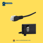 2 pin adjustable bed power connector close up showing plug and control box input Number2project