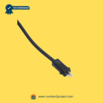 2 pin male power cable plug close up for recliner lift chair and adjustable bed power connection Number2project sofa and recliner repair