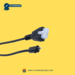 2 pin to 10 pin adjustable bed power cable connector close up compatible with okin control box Number2project