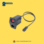 401 23300112X000 DC power socket with switch and cable for power recliners and motion furniture sold by Number2project Sofa & Recliner Repair Experts