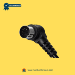 5-pin male recliner connector plug angled close up power recliner lift chair cable connector motion furniture replacement Number2project