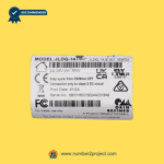 501 OKIN JLDQ.14.B.301.153F04 linear actuator identification label for adjustable bed bases sold by Number2project Sofa & Recliner Repair Experts