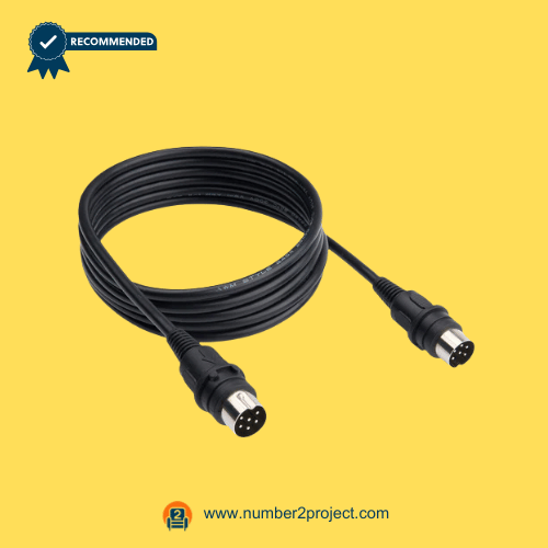 6-Pin Adjustable Bed Sync Cable — Male-to-Male Control Cable (6.6 ft) 6 pin adjustable bed sync control cable male to male for adjustable bed bases Number2project