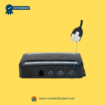 8 pin adjustable base power input port close up on control box compatible with OKIN Number2project