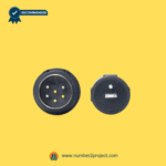 6 pin round adjustable bed connector close up power sync cable Number2project