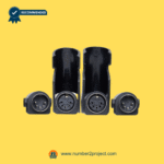 B12288 adjustable bed sync cord 5 pin connectors close up for Tempur Pedic Ergo Motion and Serta adjustable bed bases Number2project