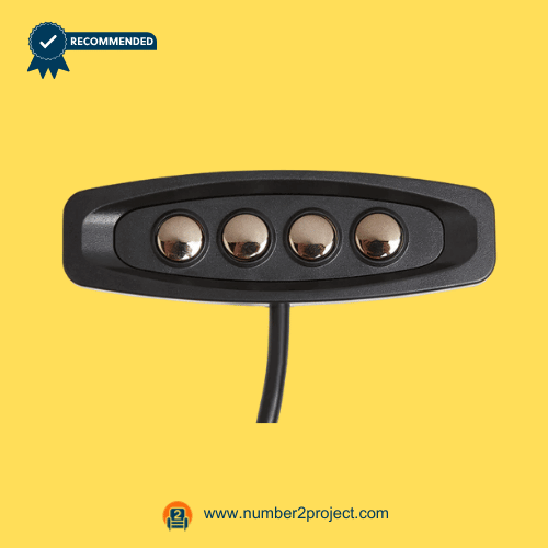 DK.08.07.110 Replacement Four Button Recliner Switch – Front View HSF304DA HSF304DN replacement recliner switch control box side view 5 pin power recliner module Number2project