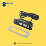 HDM-H19 recliner switch complete kit with USB Type C charging port wiring harness and trim plate Number2project sofa and recliner repair