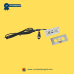 HK-S-105-D2 two button recliner switch complete kit with USB port wiring harness and trim plate Number2project sofa and recliner repair