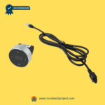 round adjustable standing desk control switch assembly with wiring cable jcht35m6c close up desk controller Number2project