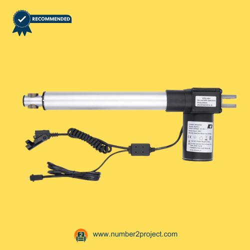 KAIDI KDFSJ-369-5 Linear Actuator for ReclinerLift Chair kaidi kdfsj-369-5 linear actuator motor assembly with 2-pin and 5-pin connector for power recliner and lift chair repair replacement part