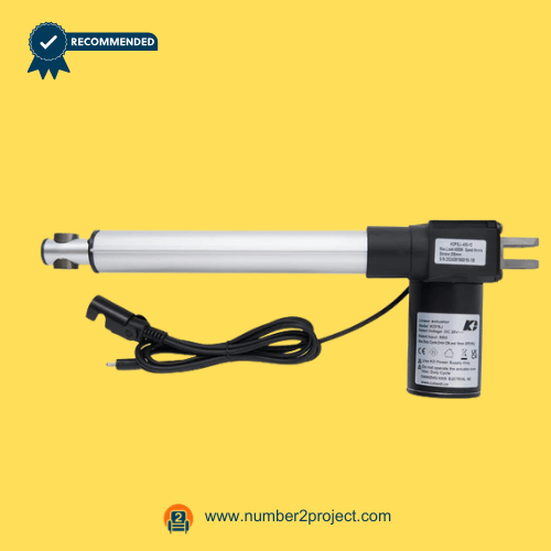 KAIDI KDFSJ-403-12 Linear Actuator for ReclinerLift Chair kaidi kdfsj-403-12 linear actuator for recliner and lift chair replacement with 2-pin power connector and aluminum stroke tube