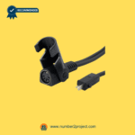 Close-up of the electrical interface on the KAIDI KDFSJ-403-12 showing the standard 2-pin power and 5-pin hand control sockets number2project sofa and recliner expert