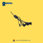 Close-up of the electrical harness on the KAIDI KDPT006-18 showing the universal 2-pin power connection and the 5-pin female hand control socket number2project sofa and recliner expert.