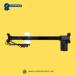 KAIDI KDPT007-08 linear actuator rear motor and wiring view for recliner and lift chair sold by Number2project – Sofa & Recliner Repair Experts