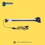 KAIDI KDPT007-113 linear actuator rear motor and wiring harness view for recliner and lift chair sold by Number2project – Sofa & Recliner Repair Experts