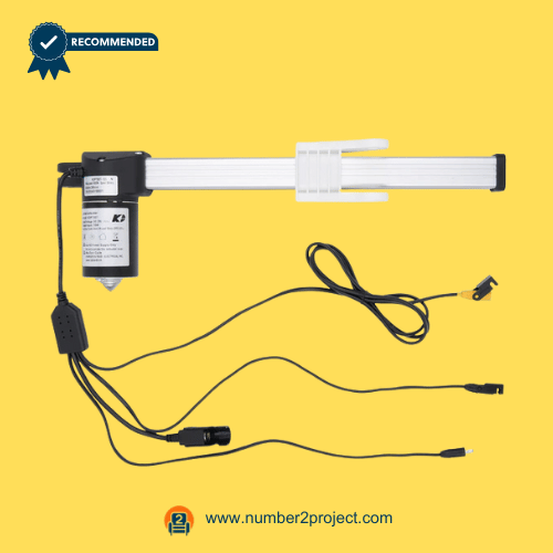 KAIDI KDPT007-123N Linear Actuator for Recliner & Lift Chair – Number2project Sofa & Recliner Repair Experts KAIDI KDPT007-123N linear actuator with wiring harness for power recliner and lift chair sold by Number2project – Sofa & Recliner Repair Experts
