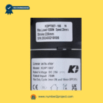 KAIDI KDPT007-166N linear actuator label showing load stroke speed and voltage specifications sold by Number2project – Sofa & Recliner Repair Experts