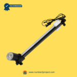 KAIDI KDPT007-168 linear actuator rear motor and wiring view for recliner and lift chair sold by Number2project – Sofa & Recliner Repair Experts