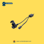 Close-up of the electrical cables on the KAIDI KDPT007-181 N including the standard 2-pin power connection and the 5-pin hand control socket number2project sofa and recliner expert.