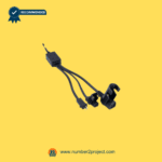 Close-up of the electrical harness on the KAIDI KDPT007-231 N showing the standard 2-pin power connection and the 5-pin female hand control socket number2project sofa and recliner expert.