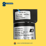 KAIDI KDPT007-241 linear actuator specification label showing load rating stroke length speed and voltage for recliner and lift chair motors sold by Number2project – Sofa & Recliner Repair Experts