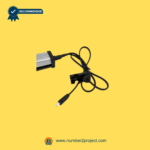 Close-up of the electrical ports on the KAIDI KDPT007-258 showing the standard 2-pin power connection and the 5-pin female hand control socket number2project sofa and recliner expert.