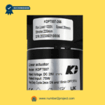 KAIDI KDPT007-265 linear actuator specification label showing load rating stroke length speed and voltage for recliner and lift chair motors sold by Number2project – Sofa & Recliner Repair Experts