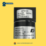 KAIDI KDPT007-276 linear actuator specification label showing load rating stroke length speed and voltage for recliner and lift chair motors sold by Number2project – Sofa & Recliner Repair Experts