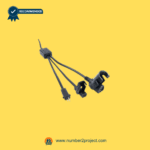 Close-up of the electrical ports on the KAIDI KDPT007-280 N showing the standard 2-pin power connection and the 5-pin female hand control socket number2project sofa and recliner expert.