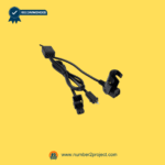 Close-up of the electrical ports on the KAIDI KDPT007-314 showing the standard 2-pin power connection and the 5-pin female hand control socket number2project sofa and recliner expert.