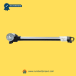 Side view of KAIDI KDPT007-338 linear actuator showing drive assembly and rail for power recliner and lift chair sold by Number2project – Sofa & Recliner Repair Experts