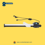 KAIDI KDPT007-43 N linear actuator rear motor and wiring harness view for recliner and lift chair sold by Number2project – Sofa & Recliner Repair Experts