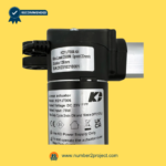 KAIDI KDYJT006-64 linear actuator motor label close up showing DC 29V rating stroke length and speed for recliner lift chair Number2project sofa and recliner repair