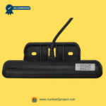 rear view 7 button lift desk switch with output cable mounting bracket kdbh05-302 close up adjustable desk controller Number2project