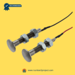 two button touch sensor leads with threaded mounting studs and wiring for recliner control kdh020-317 close up touch control components Number2project