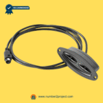 black oval middle seat 4 button recliner switch assembly with wiring cable and 5 pin connector kdh032-305 close up power sofa control Number2project