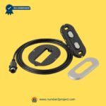 black oval 2 button recliner switch assembly with wiring cable mounting plate and silver trim ring kdh103-302 close up power recliner side control Number2project