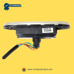 rear view silver oval recliner switch assembly with wired output connector multicolor internal wiring kdh104a-001 close up power recliner side control Number2project