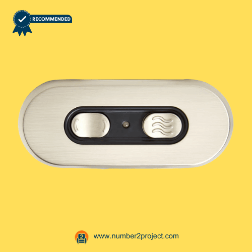 silver oval recliner control switch assembly with three buttons triple plug connection kdh104a-001 close up power recliner side controller Number2project