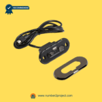 4-button power recliner and lift chair switch assembly with USB charging port cable and mounting trim KDH115-007 close up motion furniture controller Number2project