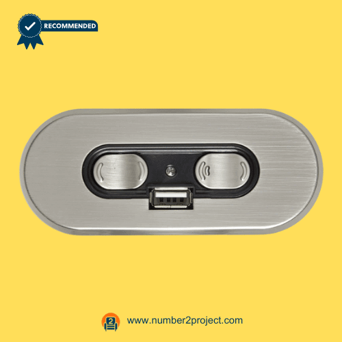 KDH115-011(L) four button recliner switch with USB power recliner lift chair controller close up electric motion furniture Number2project