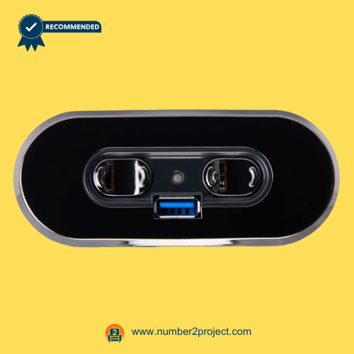 KDH115-017 four button recliner switch with USB 5 pin power recliner lift chair controller close up electric motion furniture Number2project