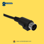 KDH120-011 5 pin recliner switch connector plug close up power recliner lift chair cable end motion furniture replacement Number2project