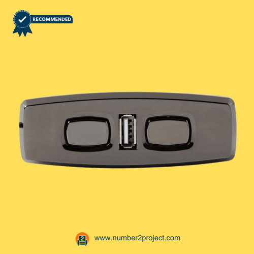 KDH120-013 four button recliner switch power recliner lift chair controller with USB close up electric motion furniture control Number2project