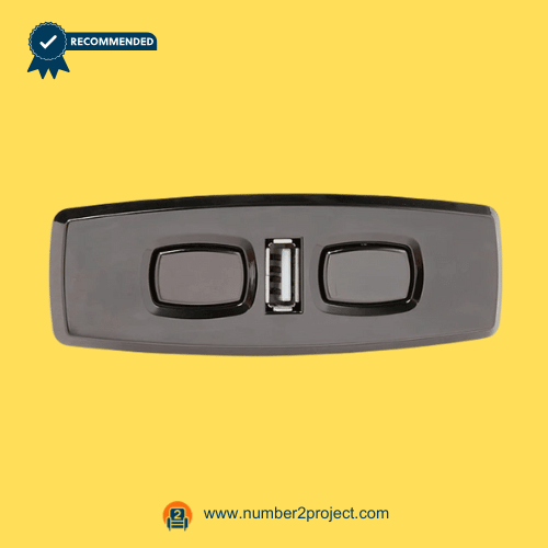 KDH120-014 four button recliner switch with USB power recliner lift chair controller close up electric motion furniture control Number2project