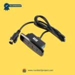KDH120B-005 four button recliner switch with cable power recliner lift chair controller 5 pin connector close up motion furniture part Number2project