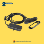 black recliner side control switch assembly with five buttons usb charging port control box wiring cable and detachable trim plate kdh127-052 close up power recliner lift chair controller Number2project