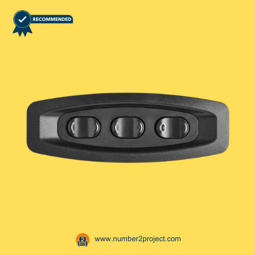 KDH147A-002 6-Button 8-Pin Recliner Switch – Front View six button recliner switch kdh147a-002 8-pin power recliner hand control close up lift chair motion furniture controller number2project